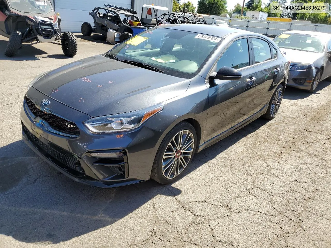 2021 Kia Forte Gt VIN: 3KPF44AC2ME396279 Lot: 68326994