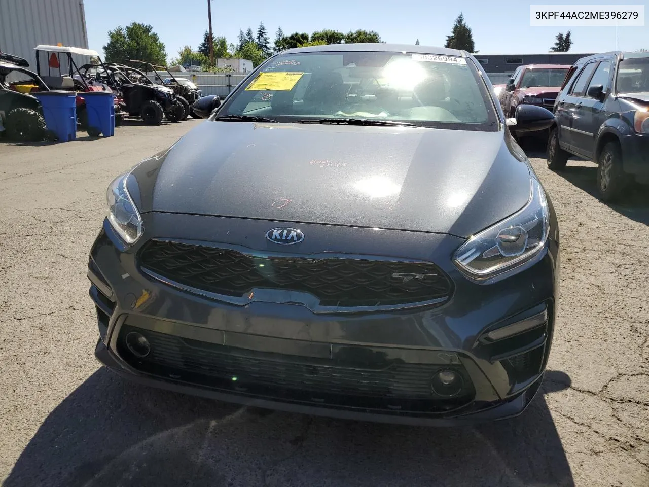 2021 Kia Forte Gt VIN: 3KPF44AC2ME396279 Lot: 68326994