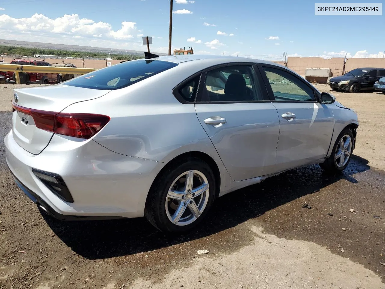 2021 Kia Forte Fe VIN: 3KPF24AD2ME295449 Lot: 68478944