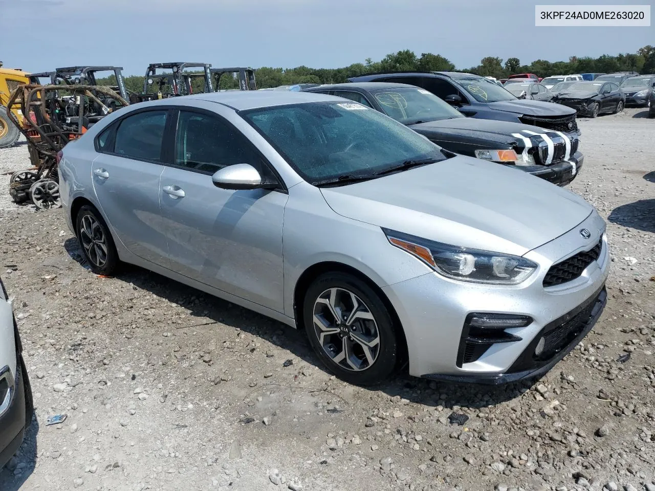 2021 Kia Forte Fe VIN: 3KPF24AD0ME263020 Lot: 68481814