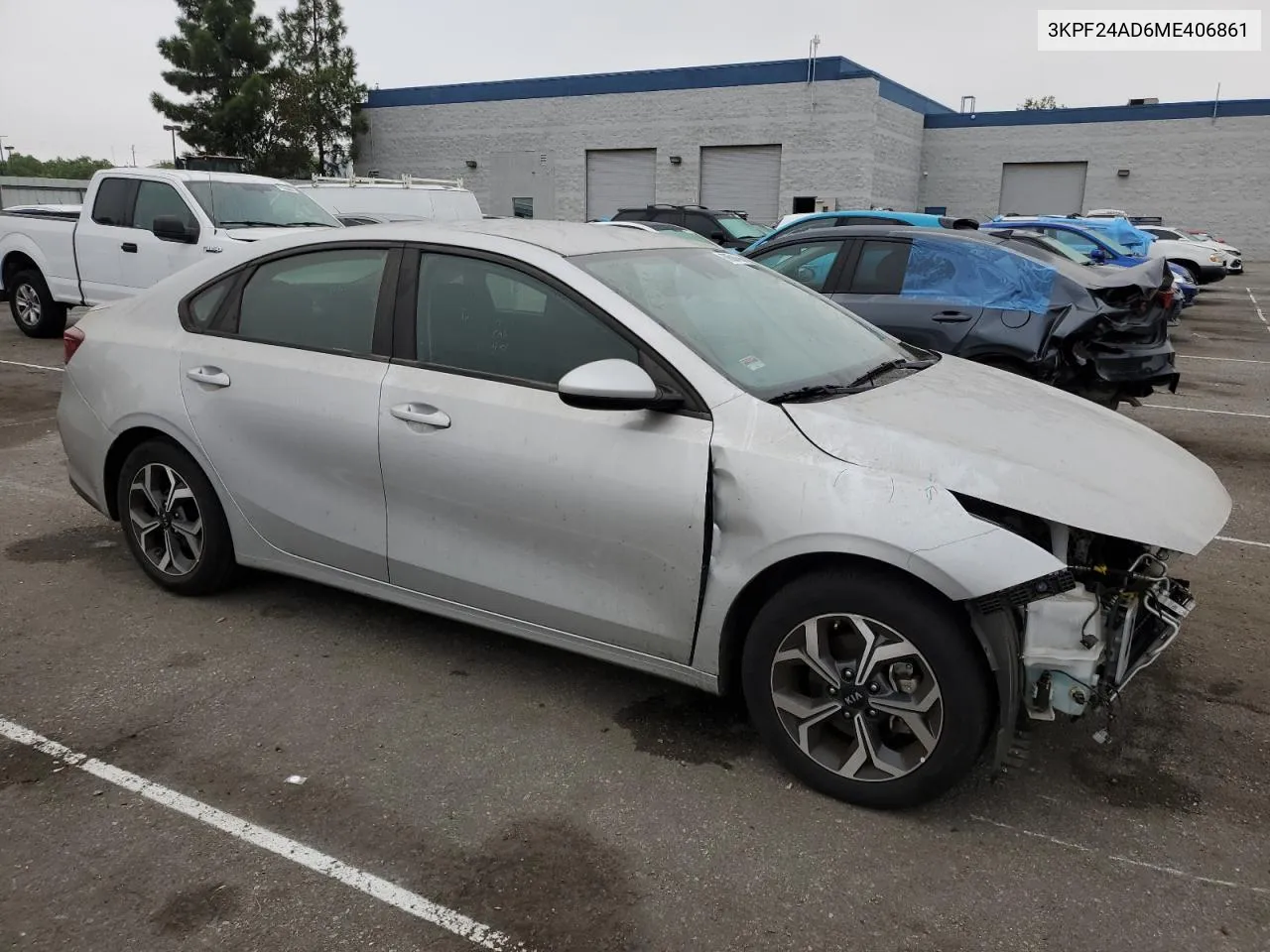 3KPF24AD6ME406861 2021 Kia Forte Fe