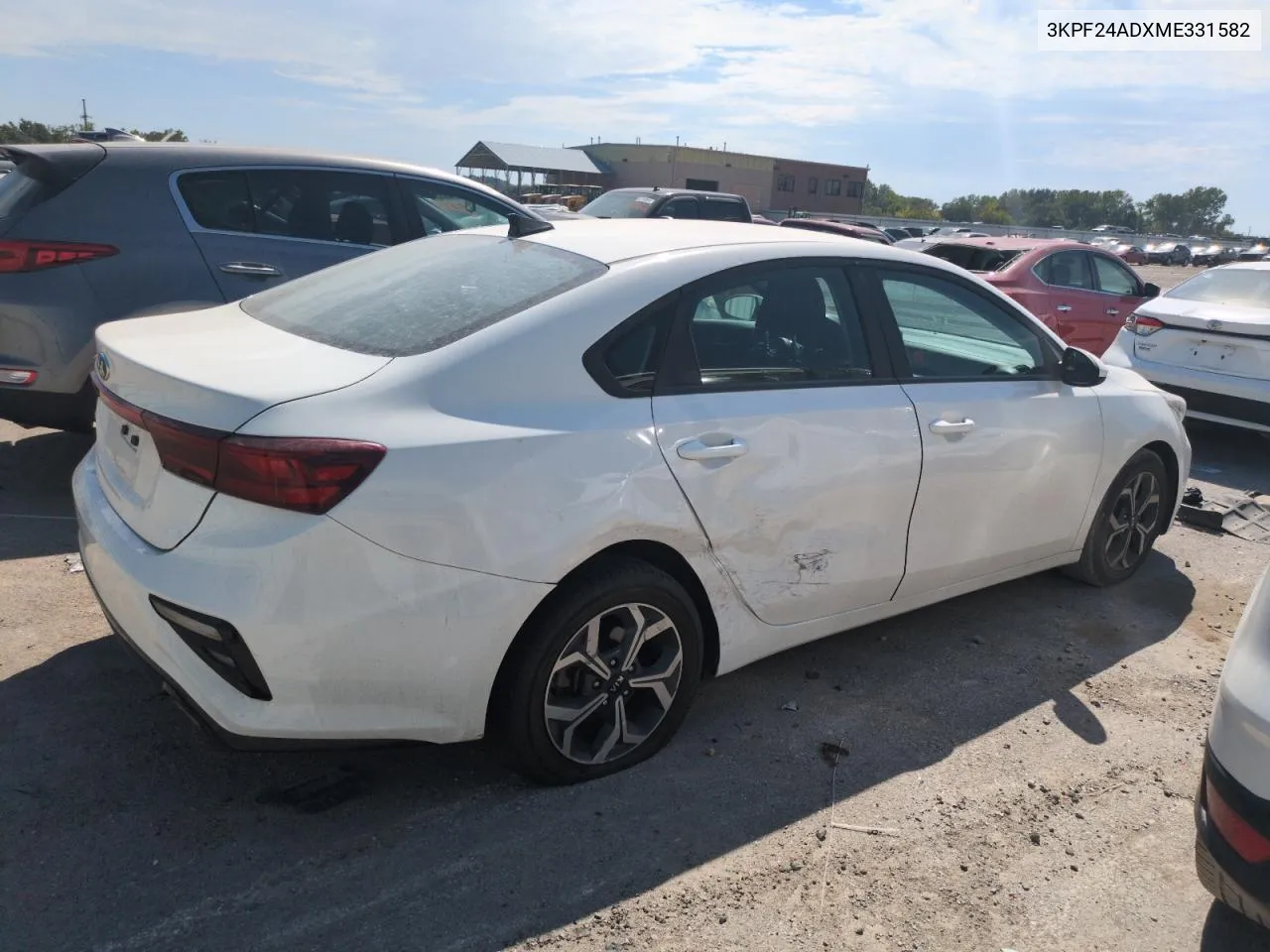 2021 Kia Forte Fe VIN: 3KPF24ADXME331582 Lot: 68853374