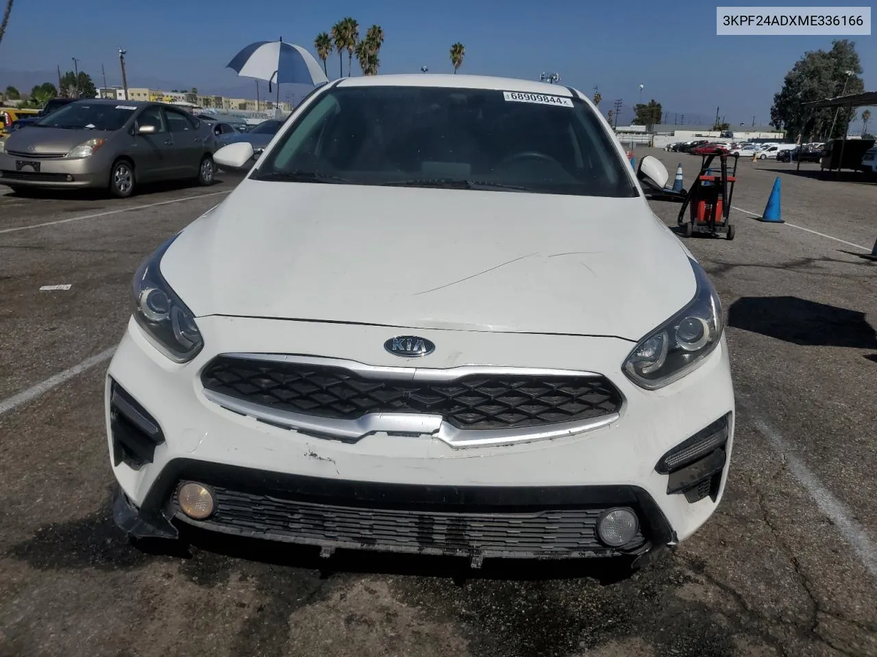 2021 Kia Forte Fe VIN: 3KPF24ADXME336166 Lot: 68909844