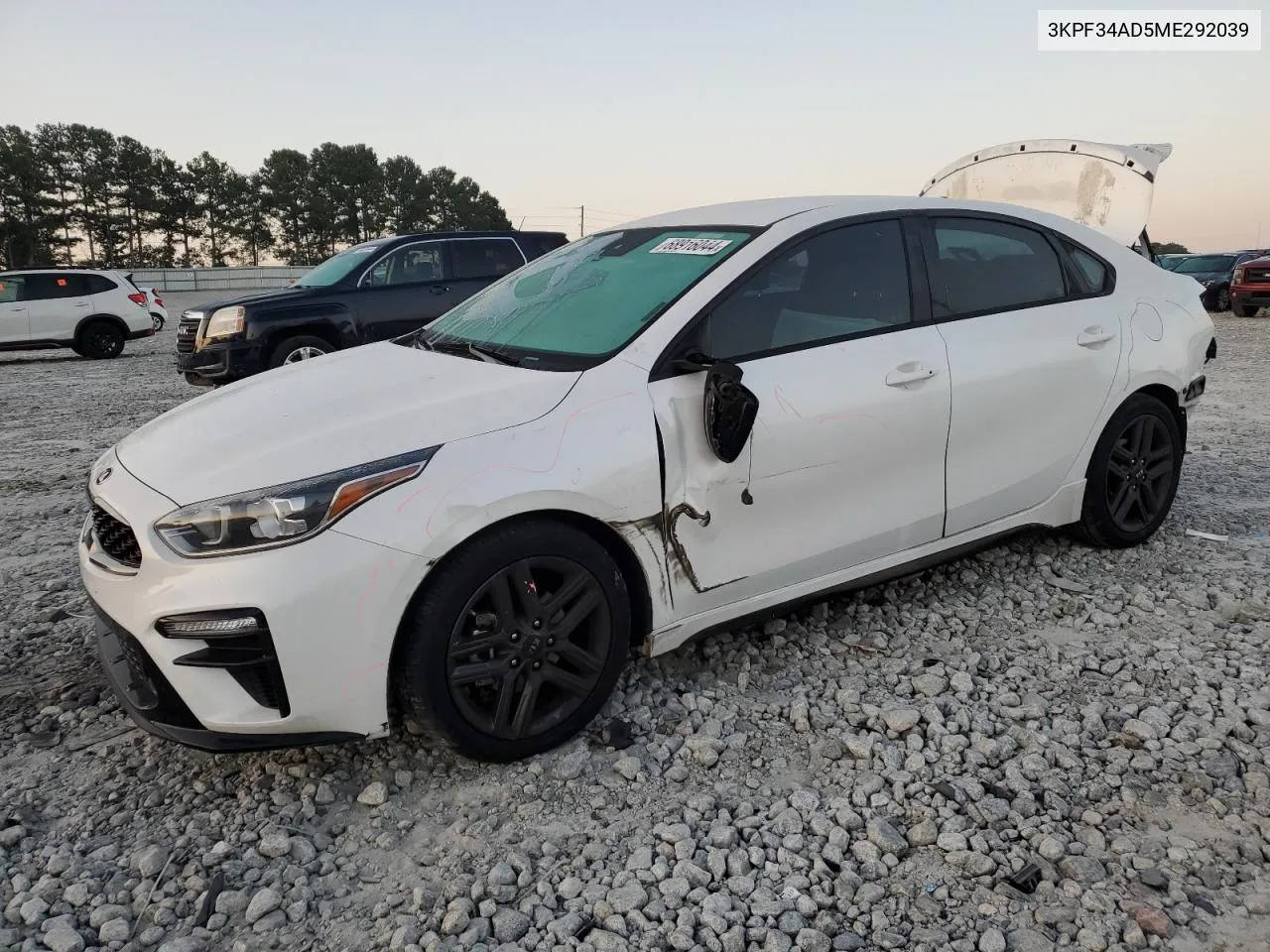 2021 Kia Forte Gt Line VIN: 3KPF34AD5ME292039 Lot: 68916044