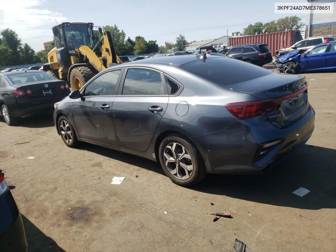 3KPF24AD7ME378651 2021 Kia Forte Fe