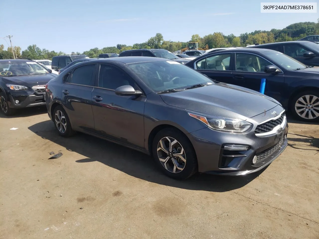 3KPF24AD7ME378651 2021 Kia Forte Fe