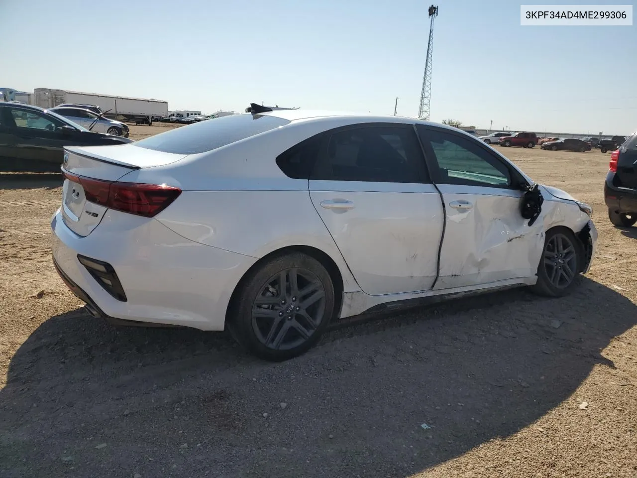 2021 Kia Forte Gt Line VIN: 3KPF34AD4ME299306 Lot: 68977844