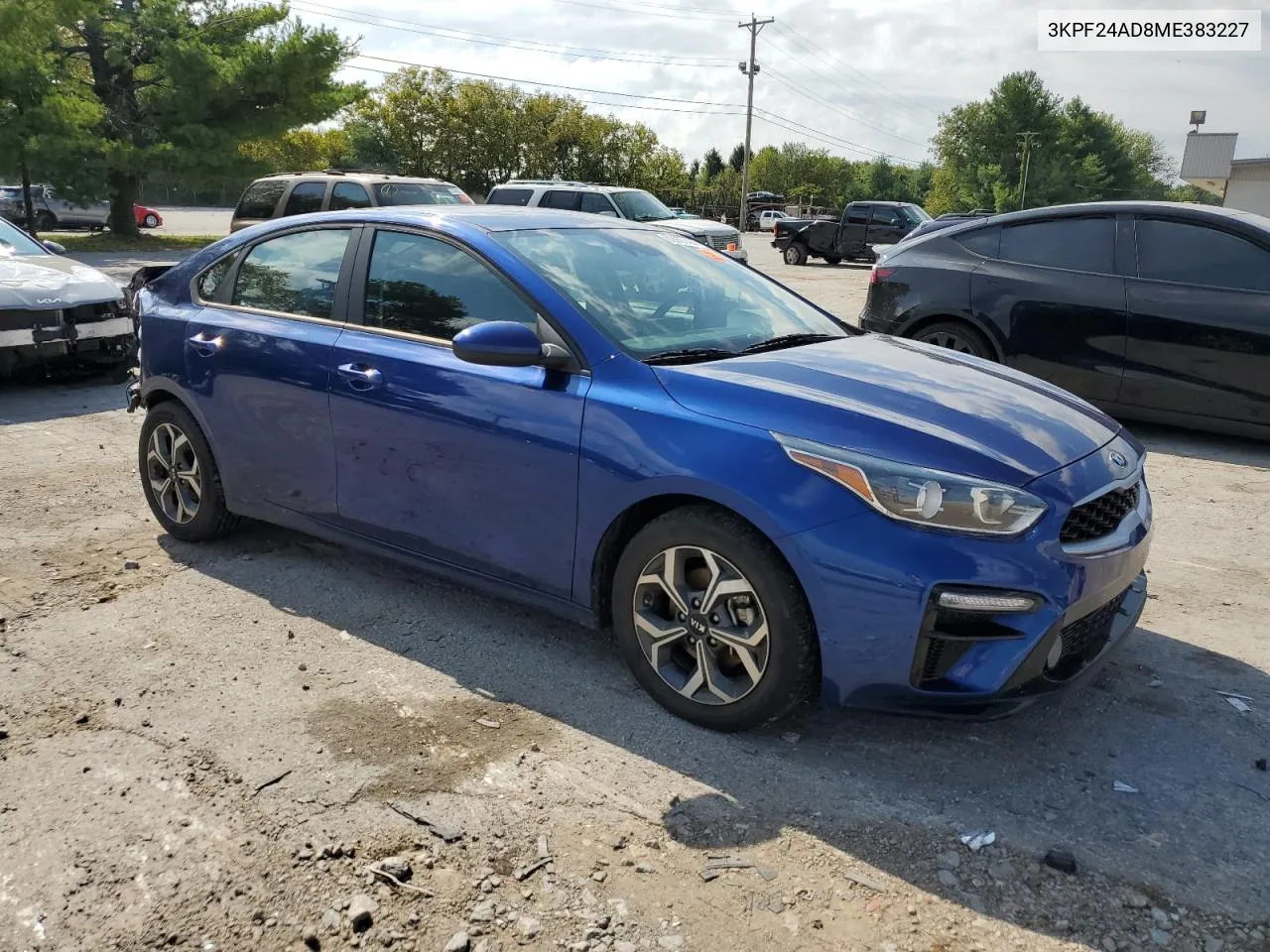 3KPF24AD8ME383227 2021 Kia Forte Fe