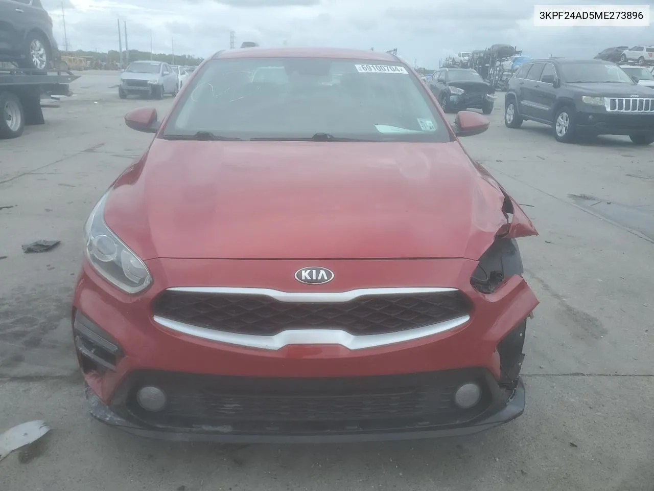 2021 Kia Forte Fe VIN: 3KPF24AD5ME273896 Lot: 69100704