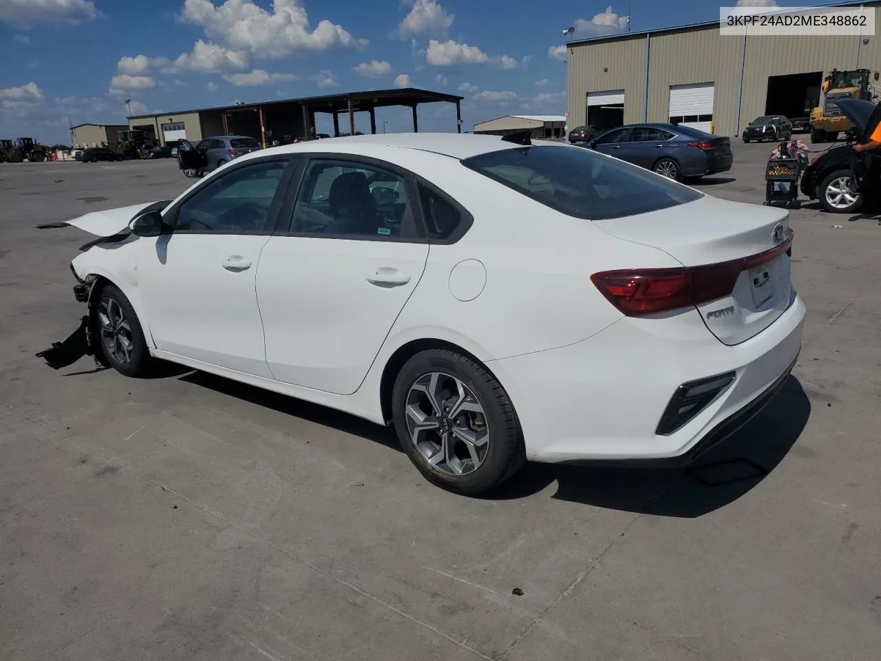 2021 Kia Forte Fe VIN: 3KPF24AD2ME348862 Lot: 69141754