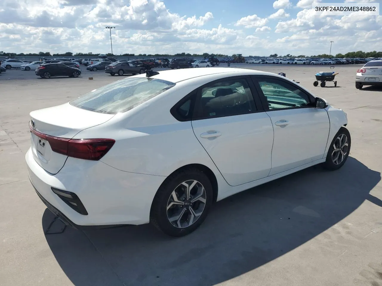 2021 Kia Forte Fe VIN: 3KPF24AD2ME348862 Lot: 69141754