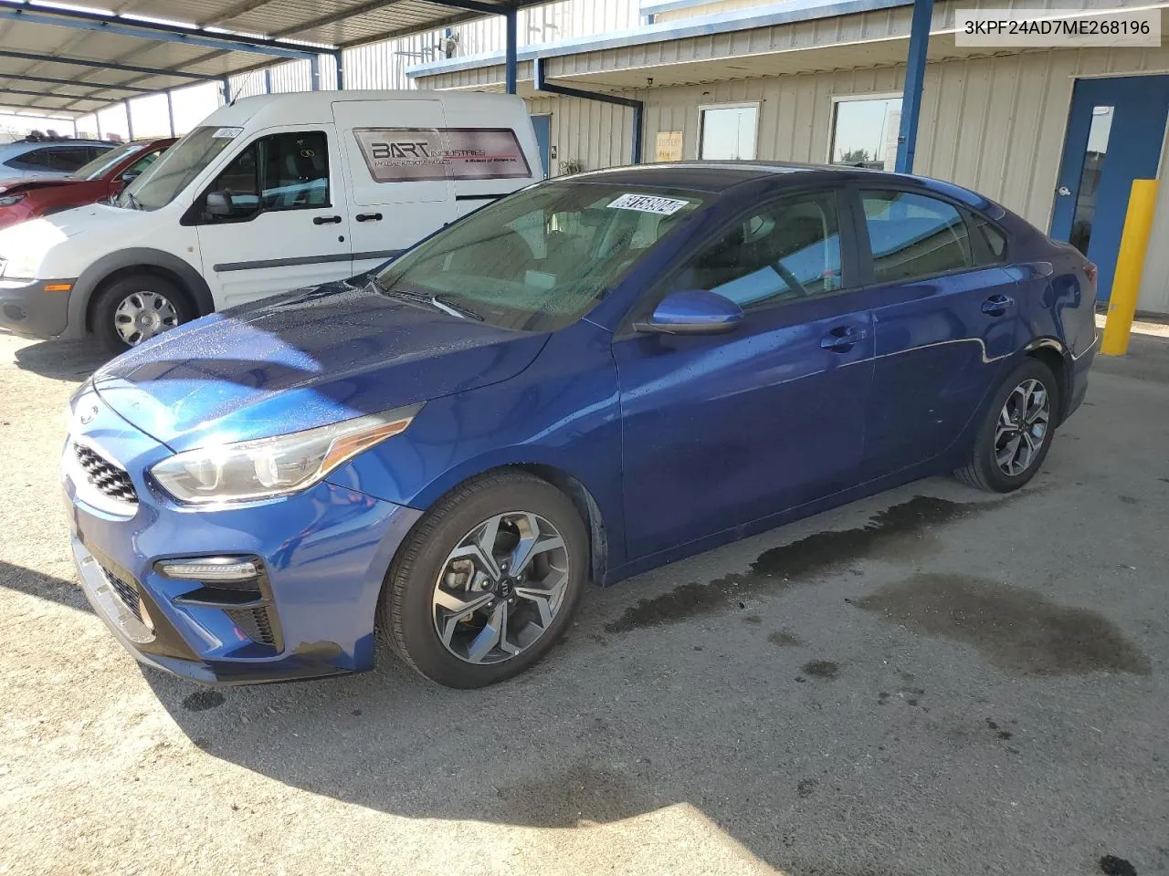 2021 Kia Forte Fe VIN: 3KPF24AD7ME268196 Lot: 69158904