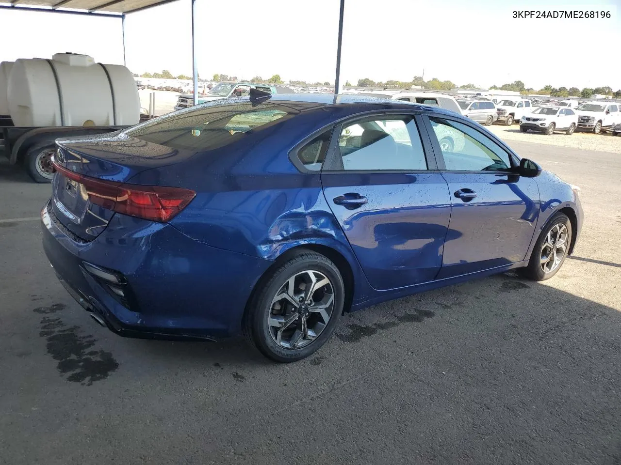 2021 Kia Forte Fe VIN: 3KPF24AD7ME268196 Lot: 69158904