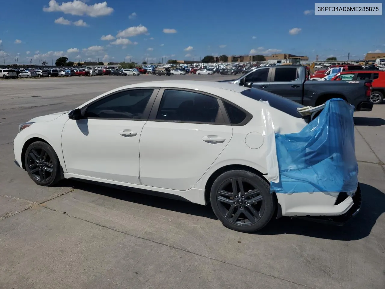 2021 Kia Forte Gt Line VIN: 3KPF34AD6ME285875 Lot: 69264764