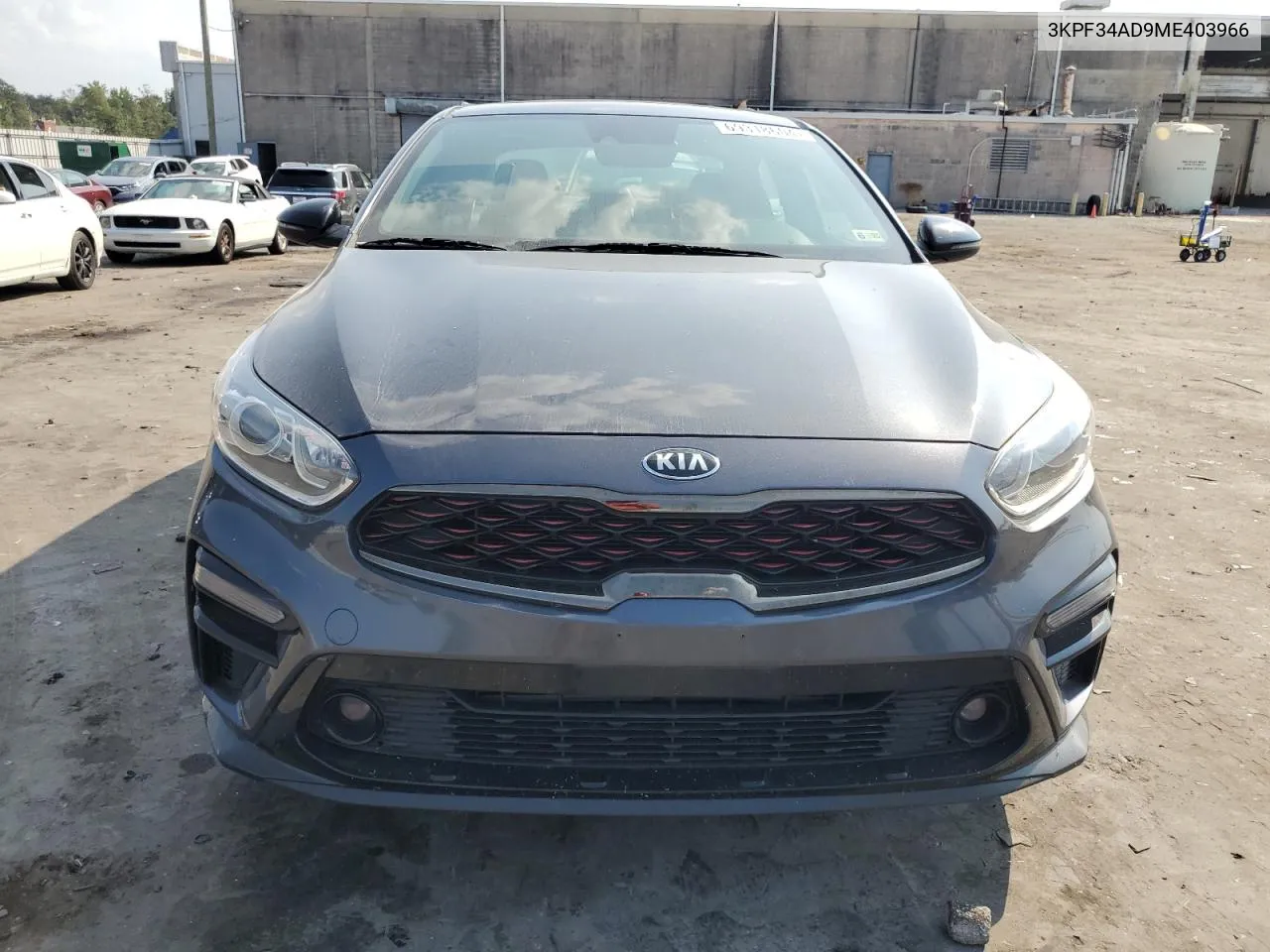 3KPF34AD9ME403966 2021 Kia Forte Gt Line