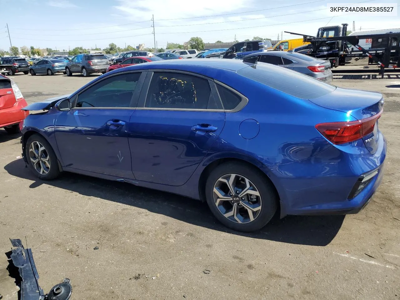 2021 Kia Forte Fe VIN: 3KPF24AD8ME385527 Lot: 69429974