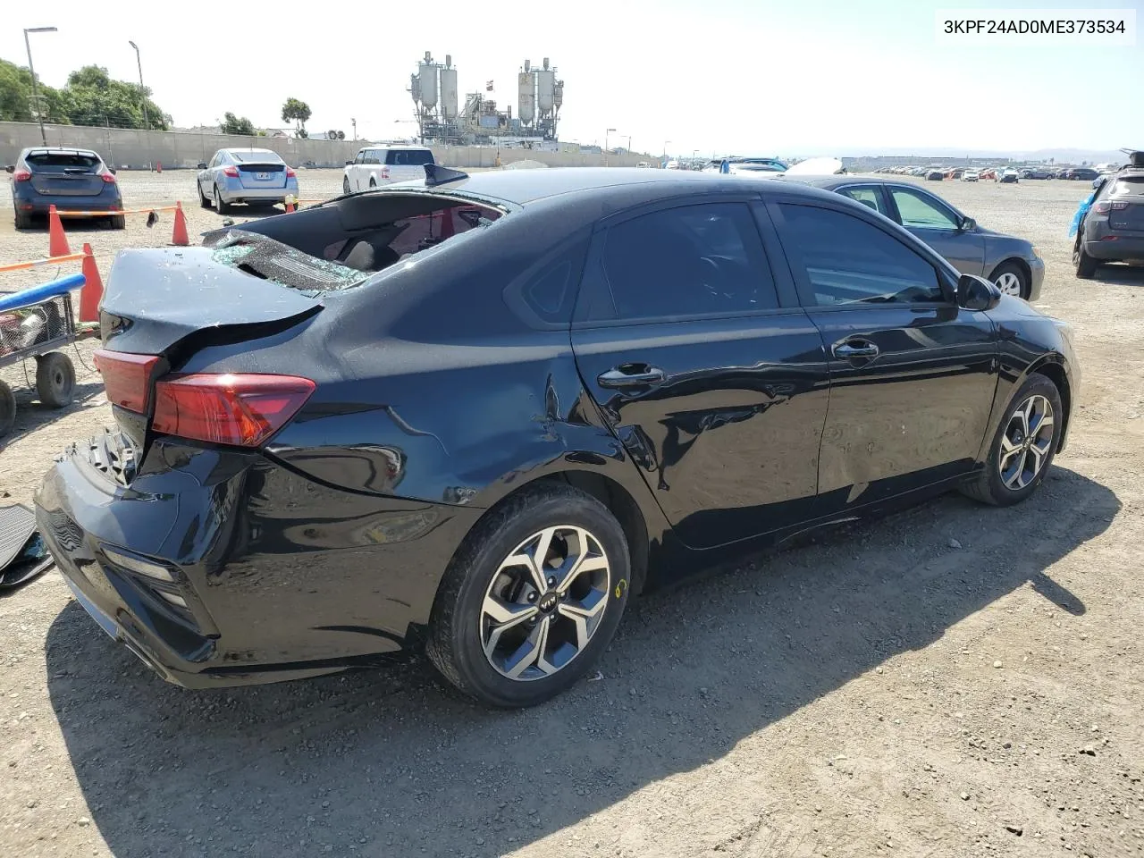 2021 Kia Forte Fe VIN: 3KPF24AD0ME373534 Lot: 69475574