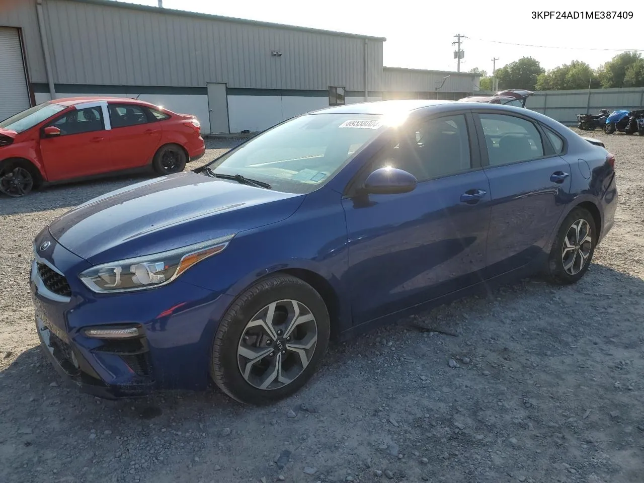 3KPF24AD1ME387409 2021 Kia Forte Fe