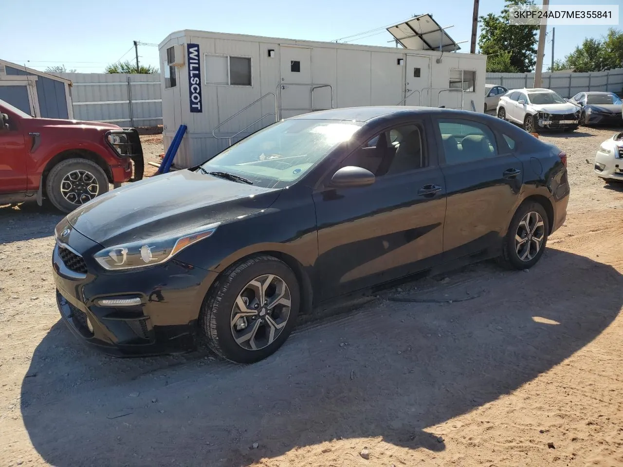 2021 Kia Forte Fe VIN: 3KPF24AD7ME355841 Lot: 69588834