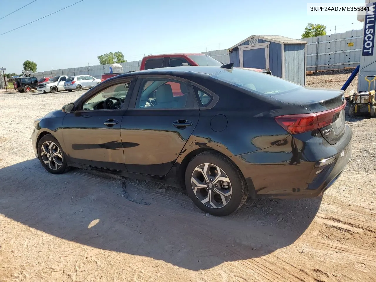 2021 Kia Forte Fe VIN: 3KPF24AD7ME355841 Lot: 69588834