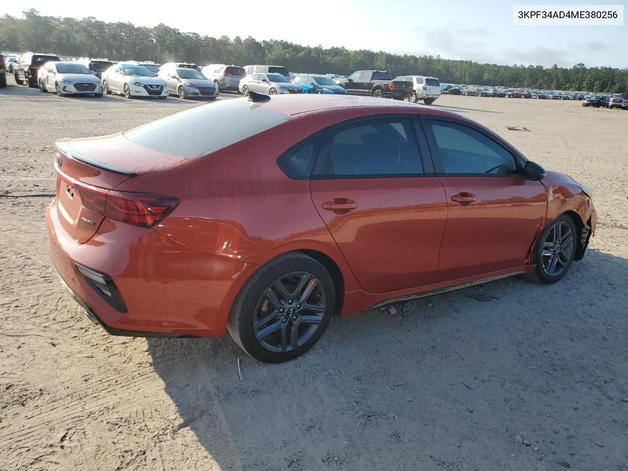 2021 Kia Forte Gt Line VIN: 3KPF34AD4ME380256 Lot: 69599944