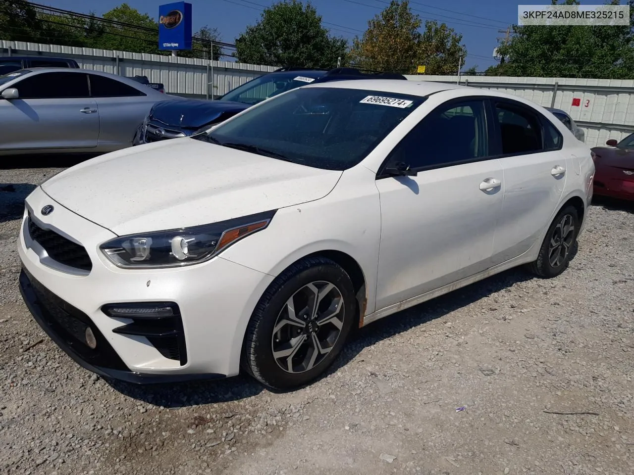 3KPF24AD8ME325215 2021 Kia Forte Fe