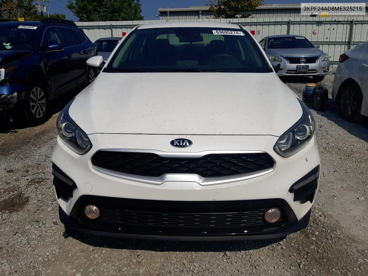 2021 Kia Forte Fe VIN: 3KPF24AD8ME325215 Lot: 69695274