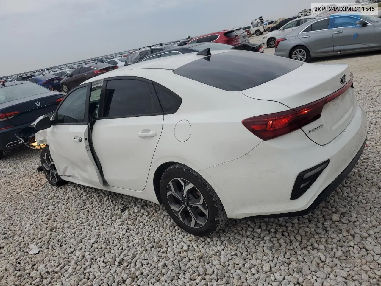 2021 Kia Forte Fe VIN: 3KPF24AD3ME311545 Lot: 69700734