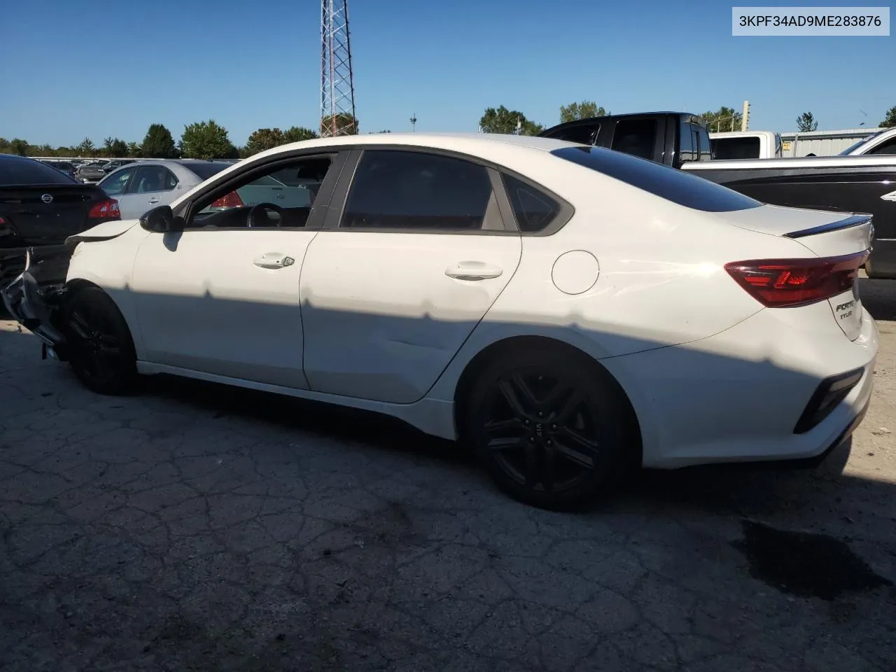 3KPF34AD9ME283876 2021 Kia Forte Gt Line