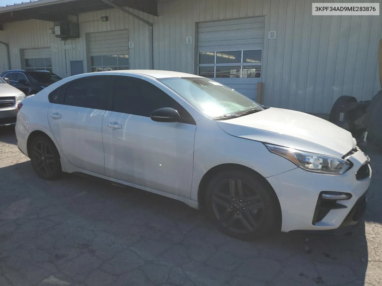 3KPF34AD9ME283876 2021 Kia Forte Gt Line