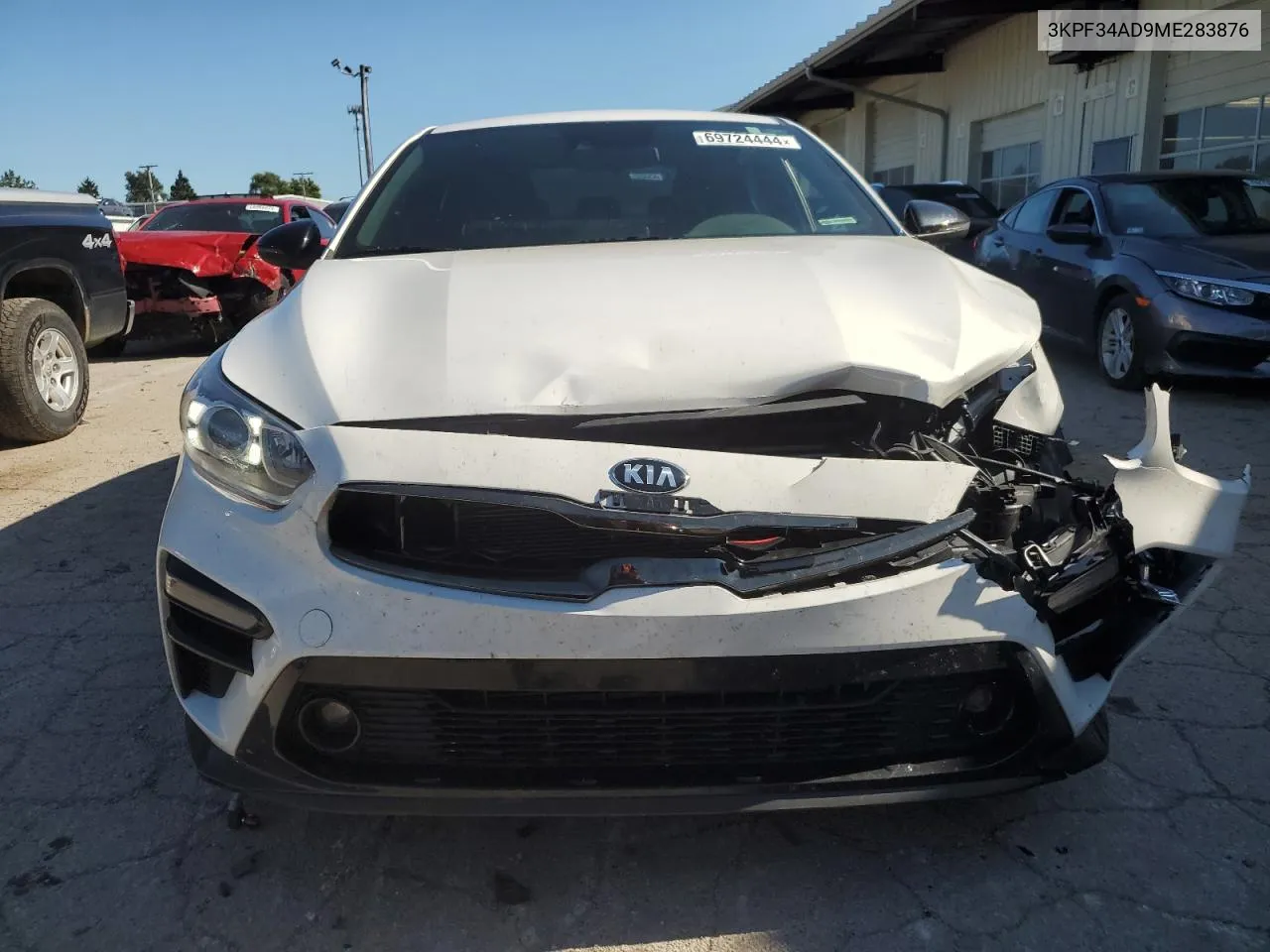 3KPF34AD9ME283876 2021 Kia Forte Gt Line