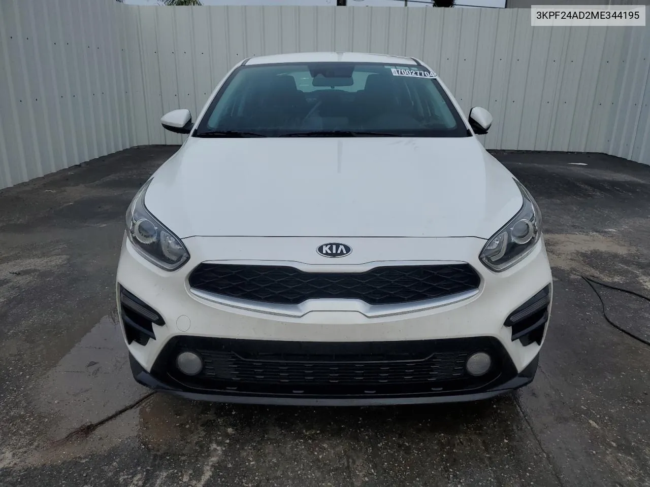 2021 Kia Forte Fe VIN: 3KPF24AD2ME344195 Lot: 70027704