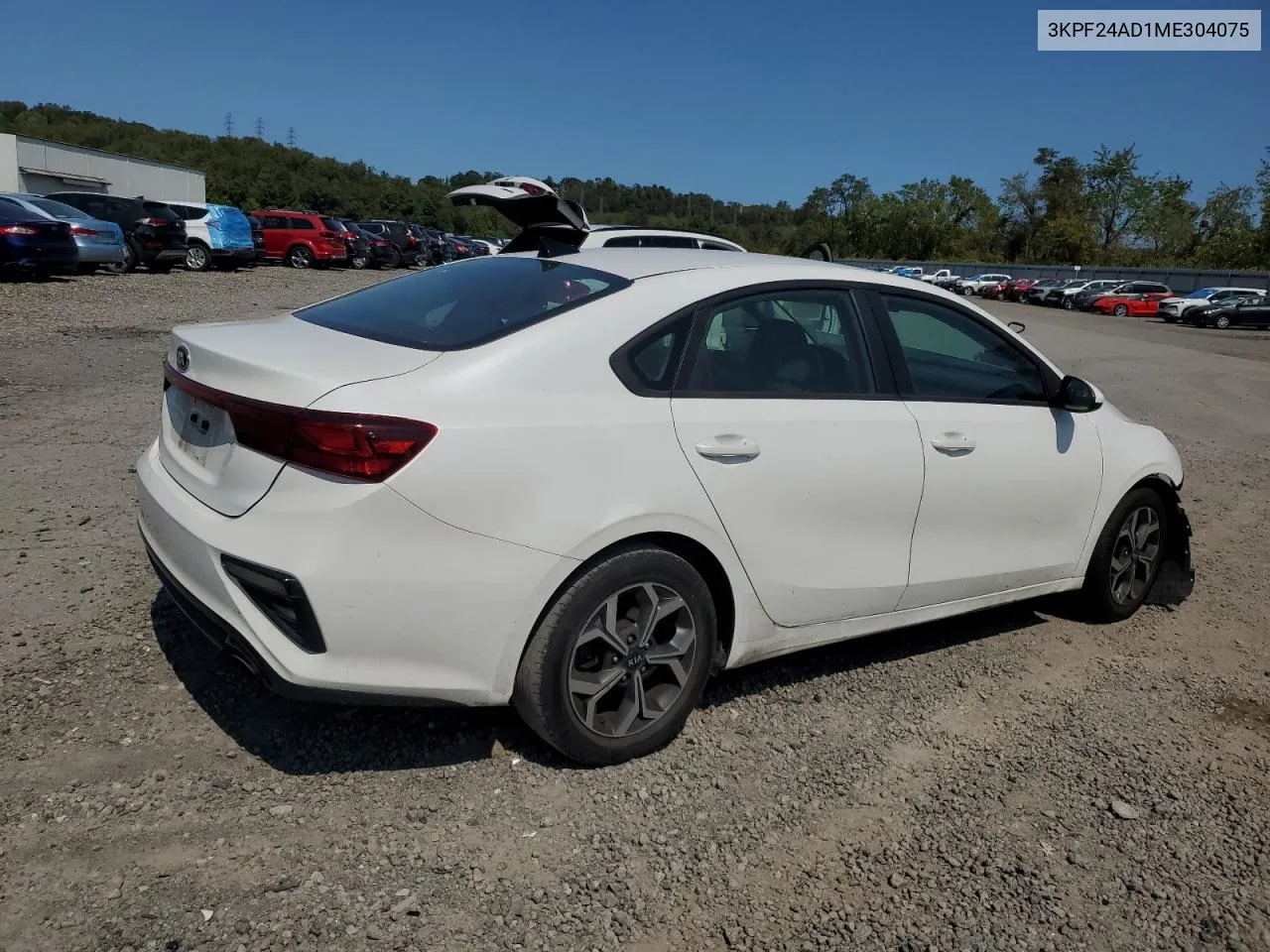 2021 Kia Forte Fe VIN: 3KPF24AD1ME304075 Lot: 70141164