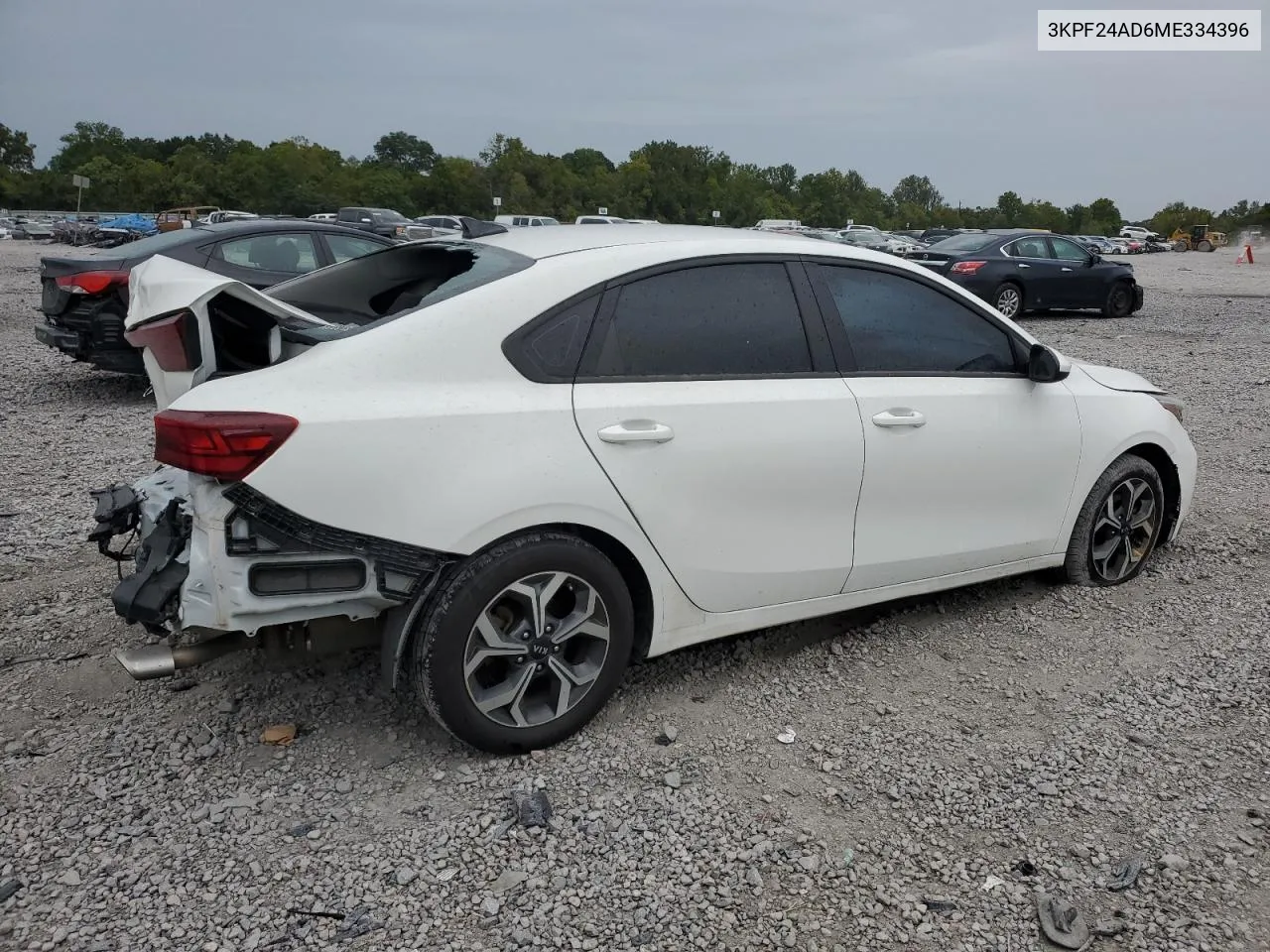 2021 Kia Forte Fe VIN: 3KPF24AD6ME334396 Lot: 70186304