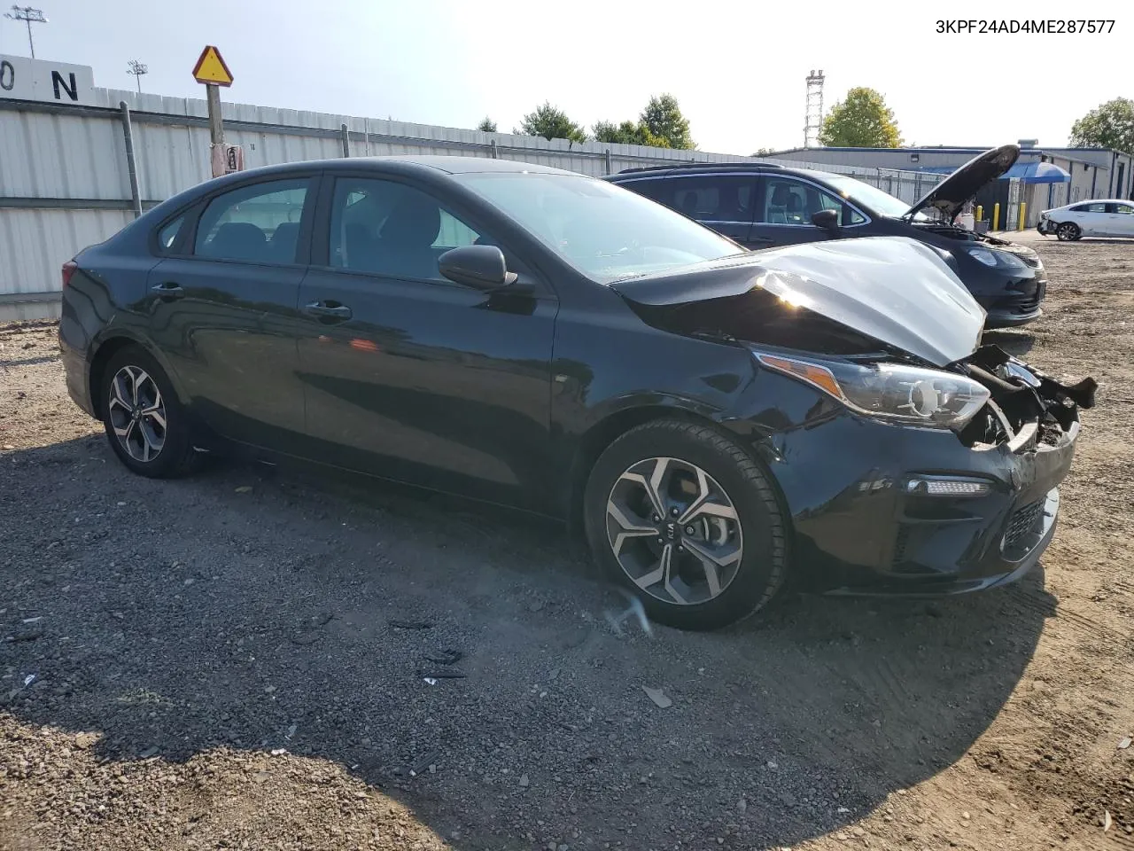 2021 Kia Forte Fe VIN: 3KPF24AD4ME287577 Lot: 70230064