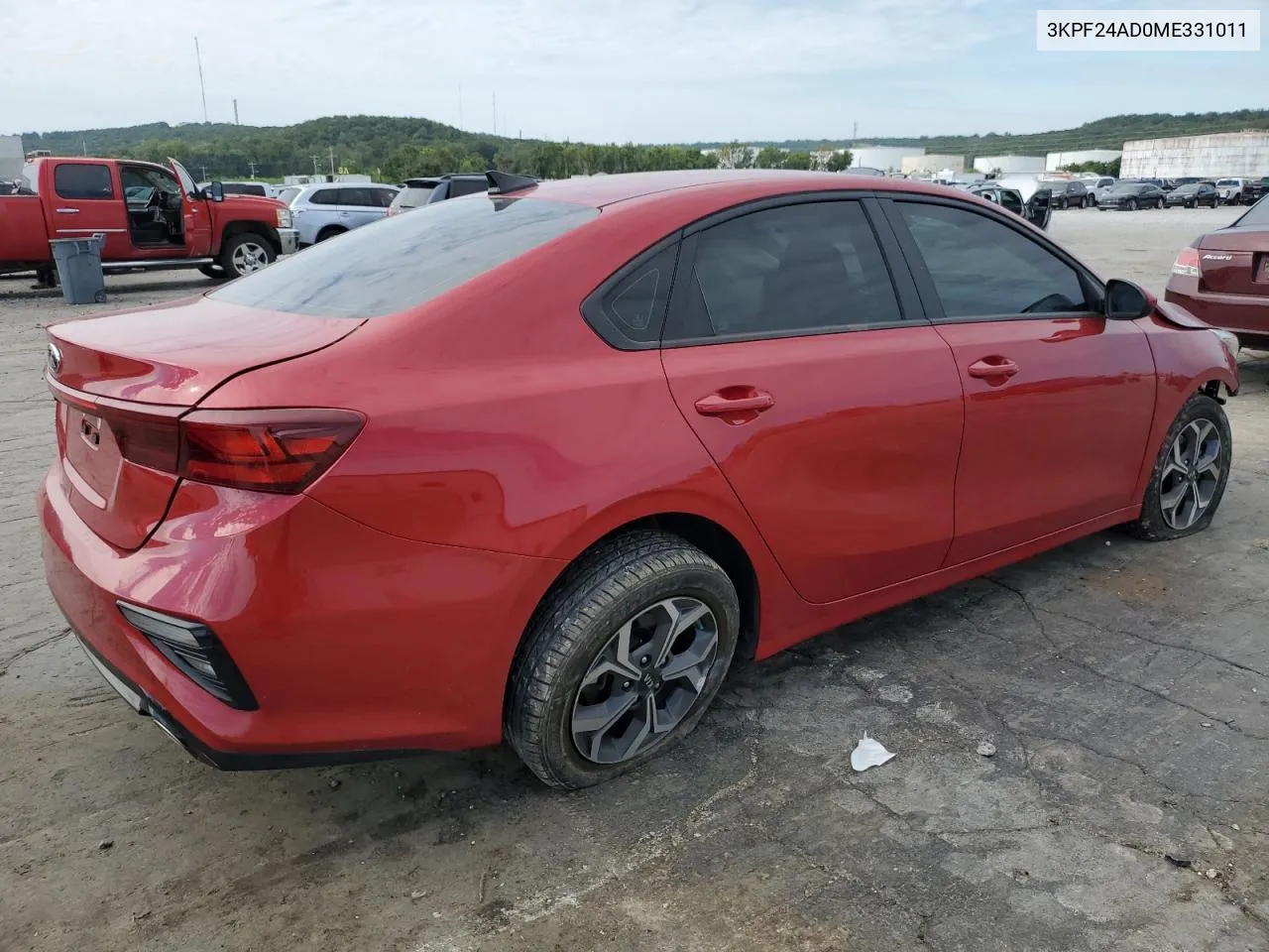 2021 Kia Forte Fe VIN: 3KPF24AD0ME331011 Lot: 70281034