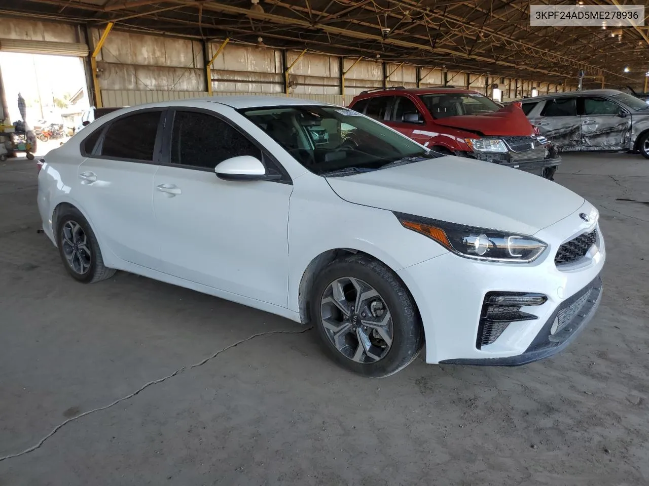 3KPF24AD5ME278936 2021 Kia Forte Fe