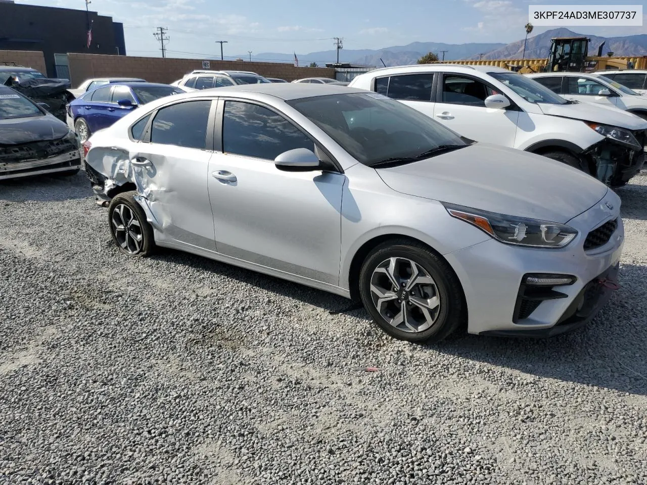 3KPF24AD3ME307737 2021 Kia Forte Fe