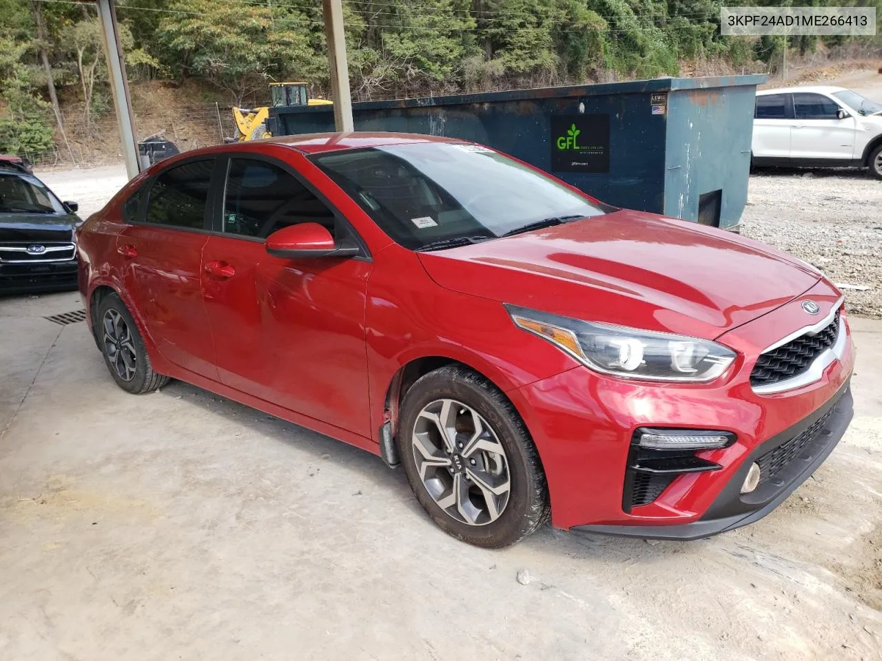 2021 Kia Forte Fe VIN: 3KPF24AD1ME266413 Lot: 70402794