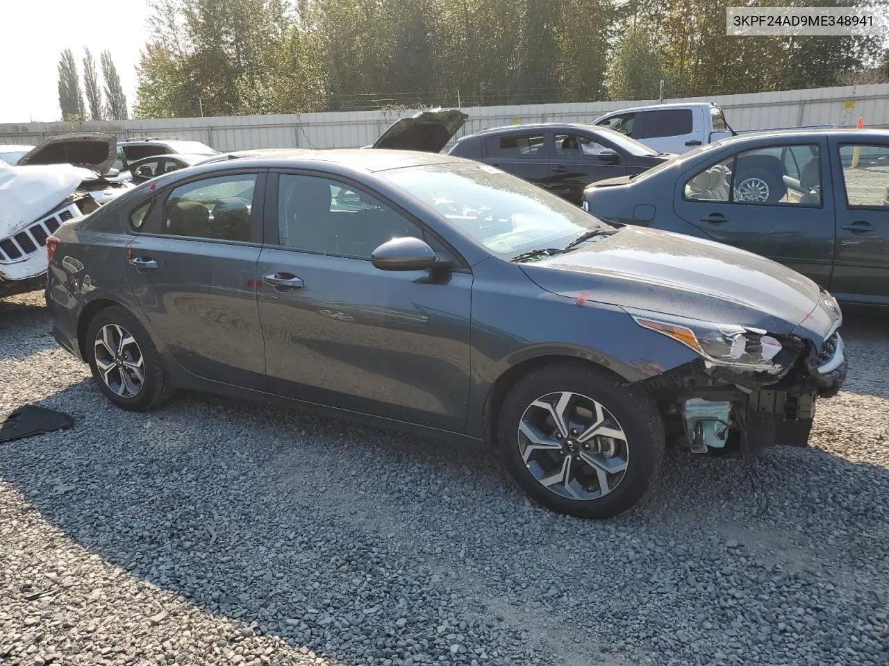 3KPF24AD9ME348941 2021 Kia Forte Fe