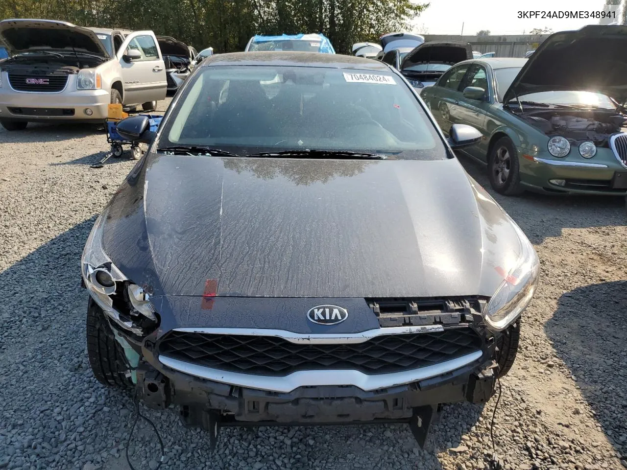 2021 Kia Forte Fe VIN: 3KPF24AD9ME348941 Lot: 70484024