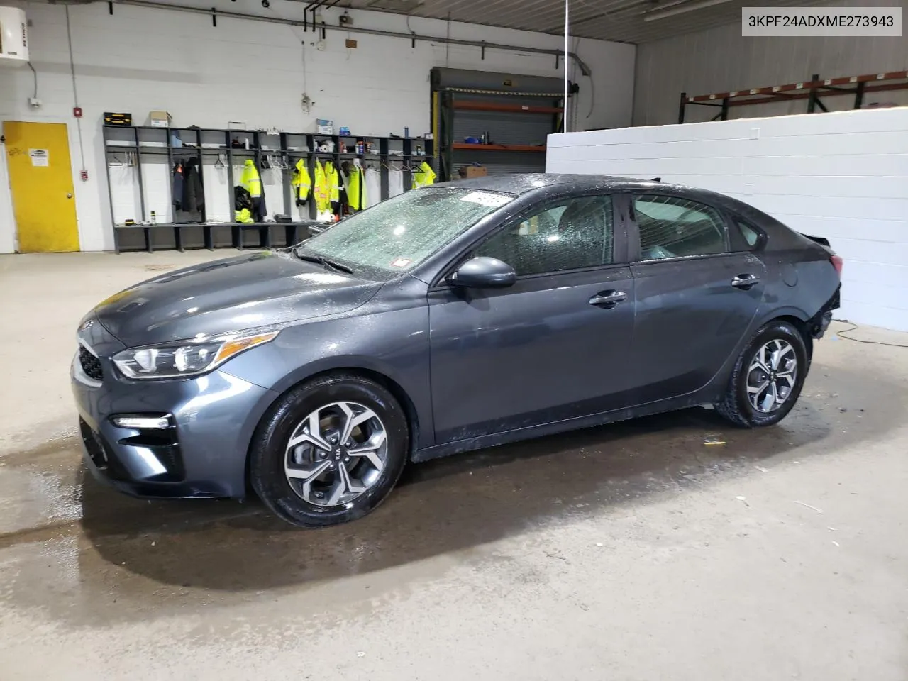 2021 Kia Forte Fe VIN: 3KPF24ADXME273943 Lot: 70491584