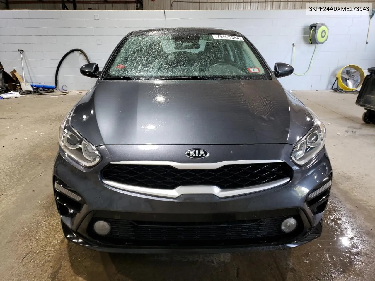 2021 Kia Forte Fe VIN: 3KPF24ADXME273943 Lot: 70491584