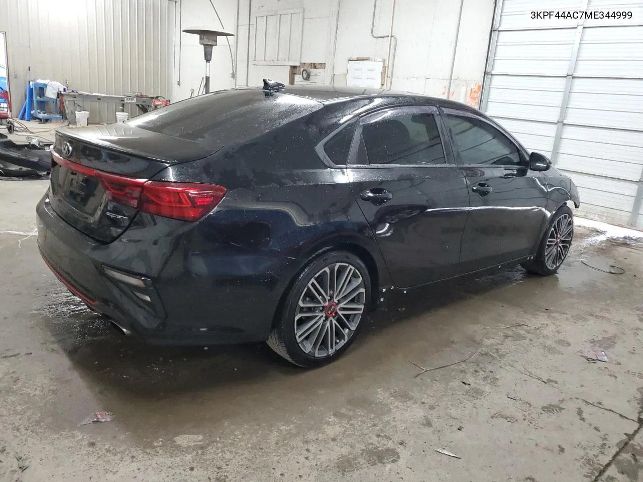 2021 Kia Forte Gt VIN: 3KPF44AC7ME344999 Lot: 70497294