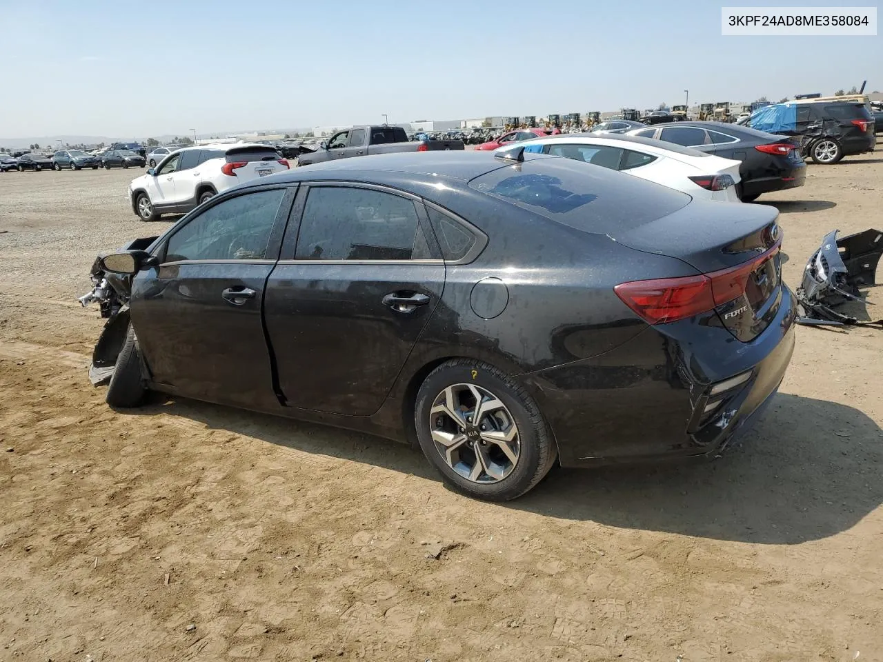 2021 Kia Forte Fe VIN: 3KPF24AD8ME358084 Lot: 70604524