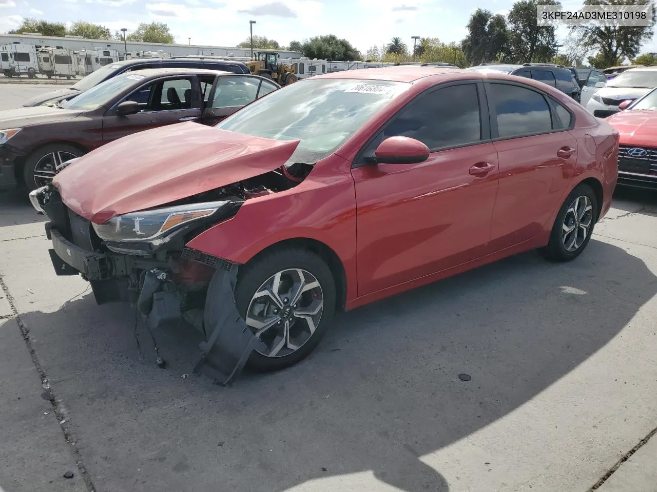 3KPF24AD3ME310198 2021 Kia Forte Fe