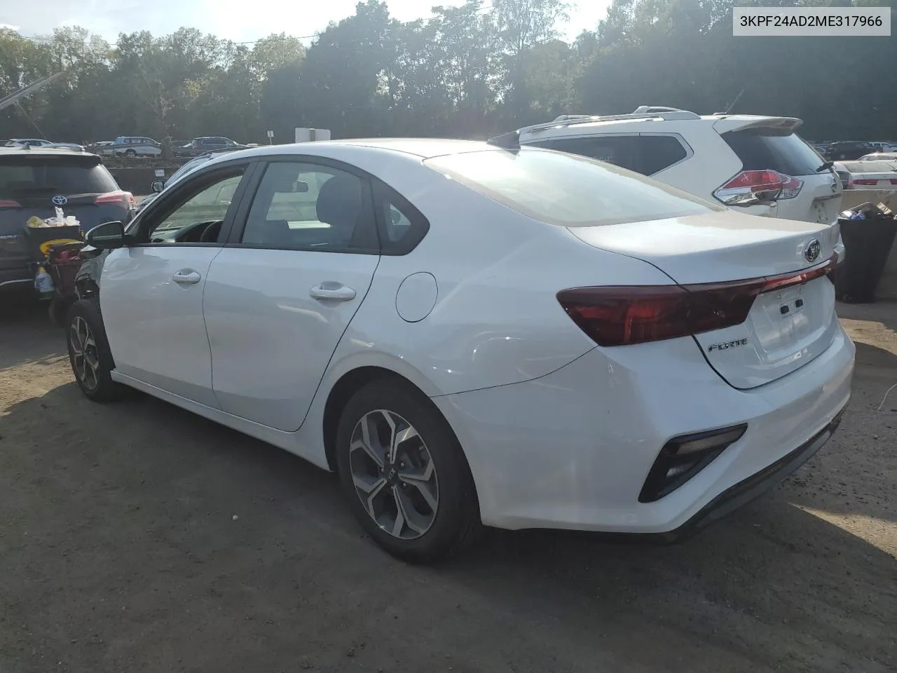 2021 Kia Forte Fe VIN: 3KPF24AD2ME317966 Lot: 70686644