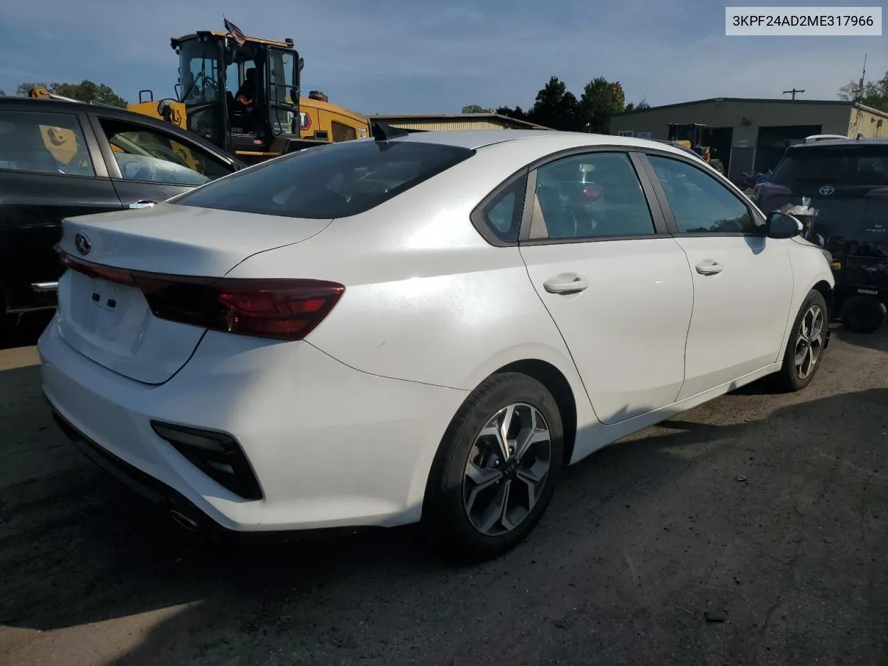 2021 Kia Forte Fe VIN: 3KPF24AD2ME317966 Lot: 70686644