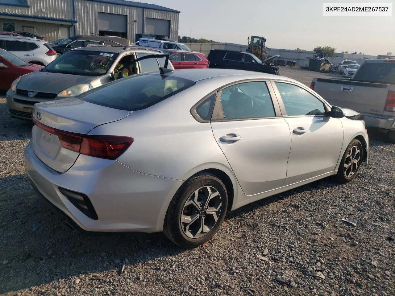 2021 Kia Forte Fe VIN: 3KPF24AD2ME267537 Lot: 70856494