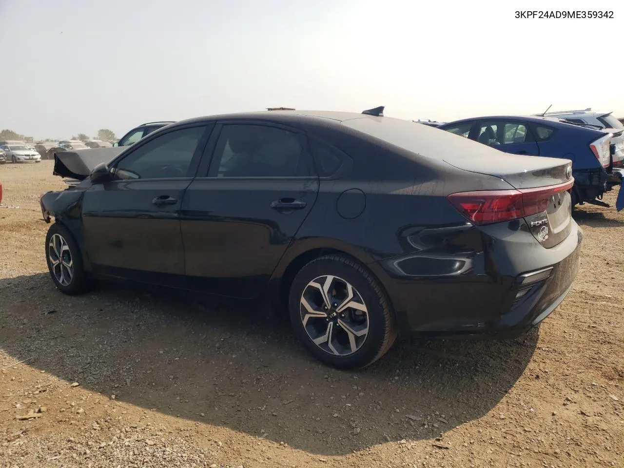 2021 Kia Forte Fe VIN: 3KPF24AD9ME359342 Lot: 70877534